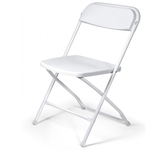 Set van 10 Klapstoelen / Palermo / Wit - Foto 1