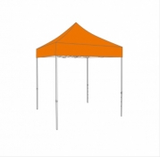 VOUWTENT ALUMINIUM FRAME MET DAKZEIL - 4X4M - PVC LIGHT